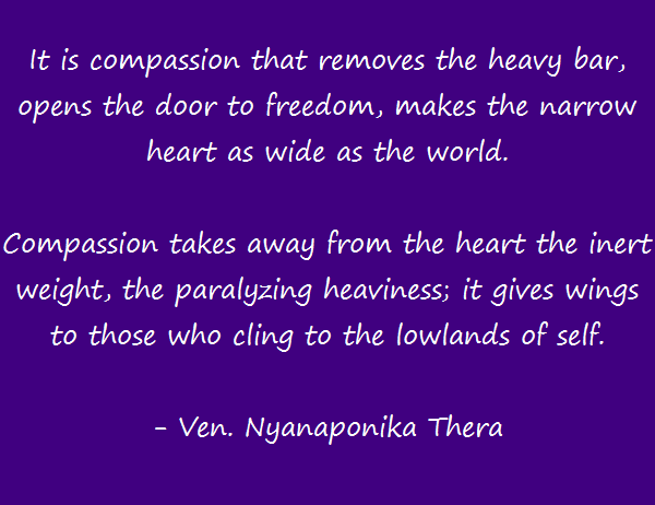 Nyanaponika on Compassion