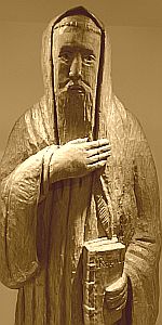 St Benedict at Buckfast Abbey